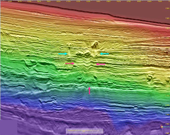 Main seismic imaging result
